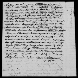 Petition regarding his land p12
