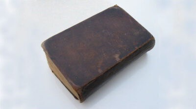 The bible record for the Arthur Butler family was written in a Bible like this.