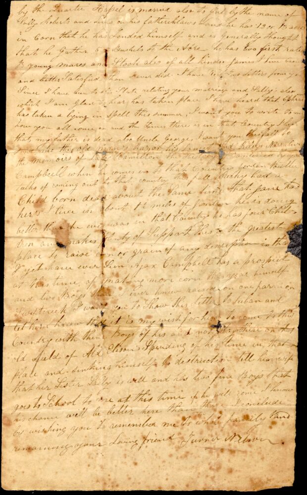 Letter from Turner Nelson to James Roach p3