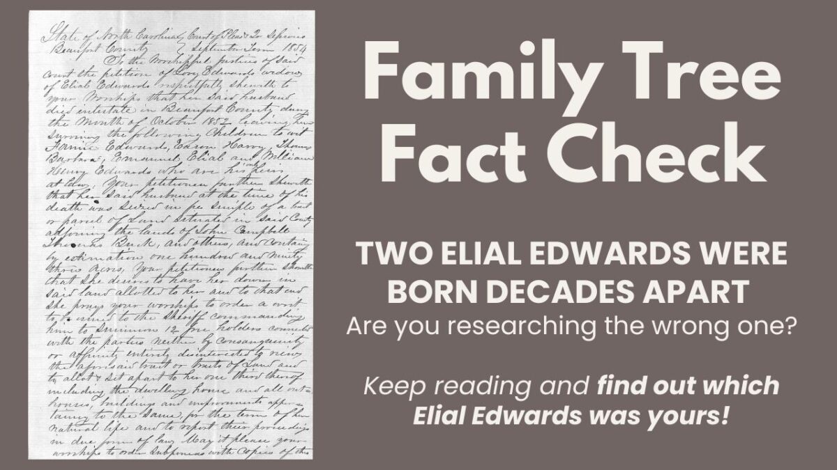 Elial Edwards Fact Check