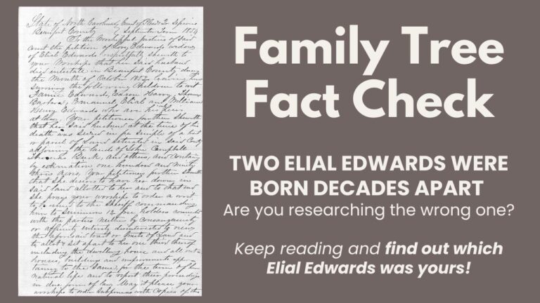 Elial Edwards Fact Check