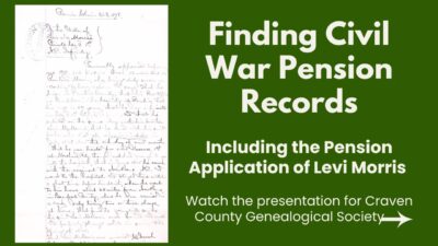 Finding Civil War Pension Records