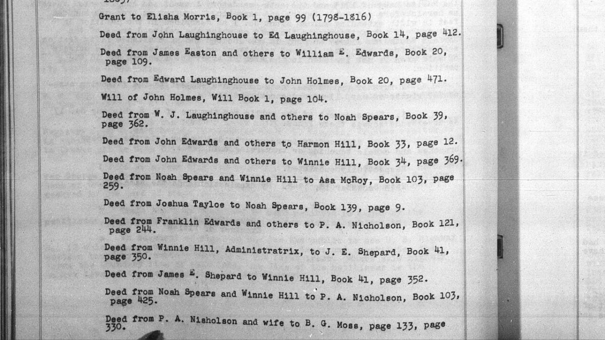 Currituck Holding Company court case