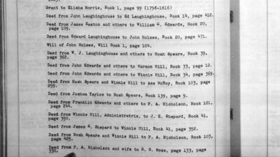 Currituck Holding Company court case